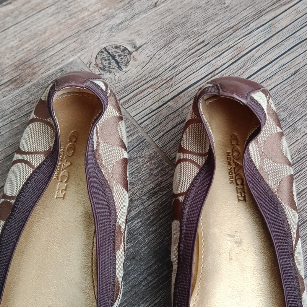 Coach signature flats - Picture 3 of 8